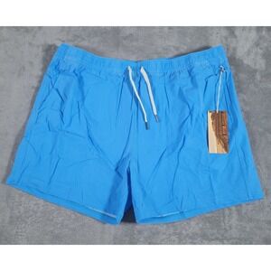 NEW Fair Harbor Swim Shorts Mens 3XL Blue‎ Bungalow Short Recycled Stretch Beach